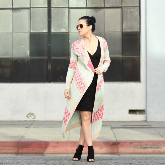 Francesca's Collections Sweaters - FRANCESCA’S Long Duster Sweater Cardigan Small